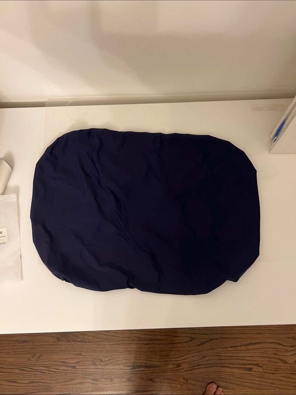 Cushion Lab Travel Deep Pillow Case - Midnight Navy